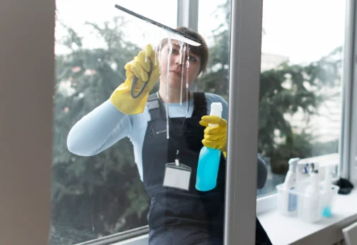 Nettoyage de vitres intérieures et extérieures à Marigny-Marmande